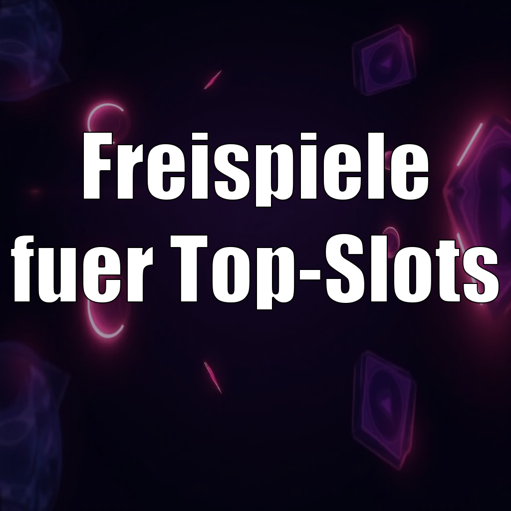 Freispiele fuer Top-Slots